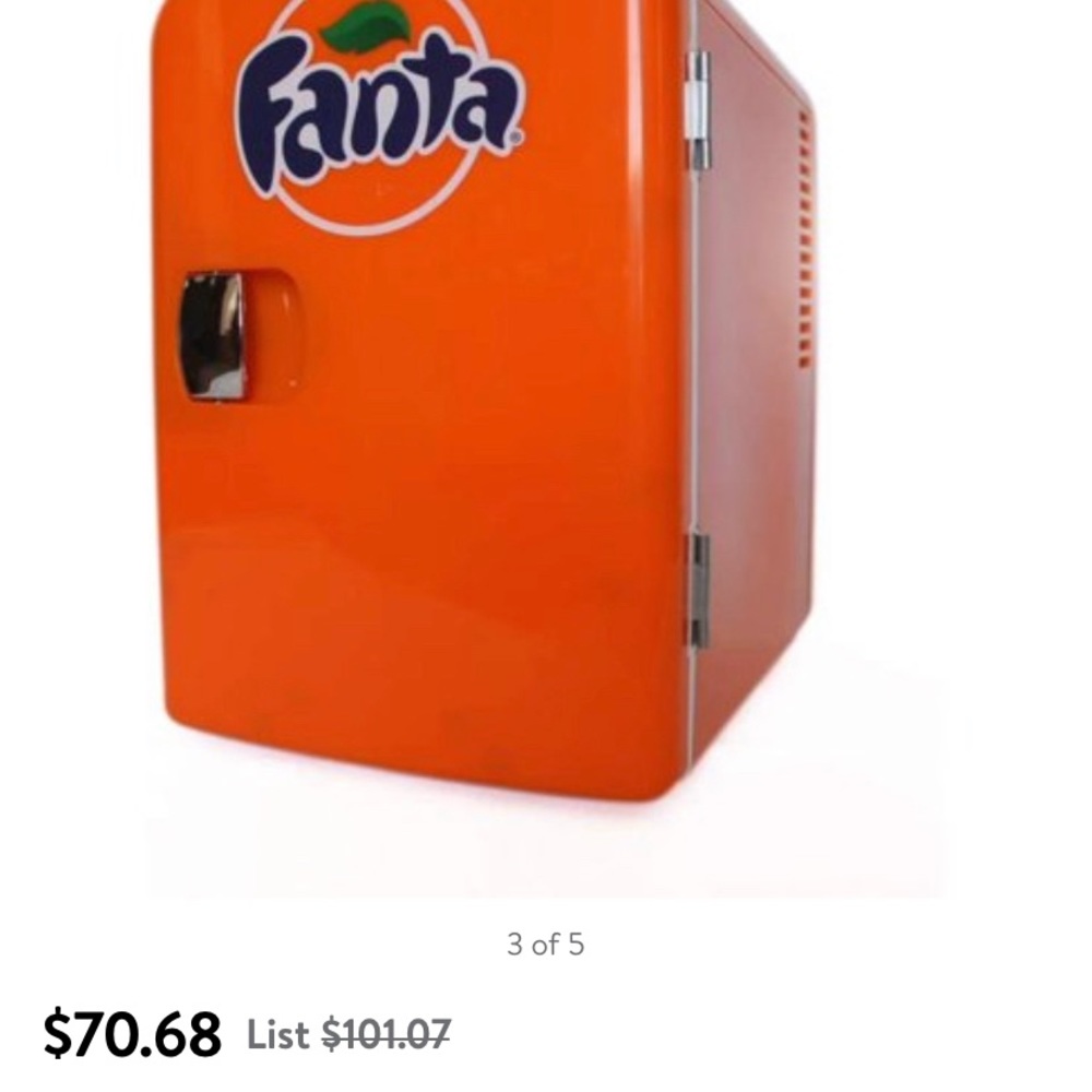 🥳 HOST PICK🥳 FANTA mini fridge. - Picture 1 of 16
